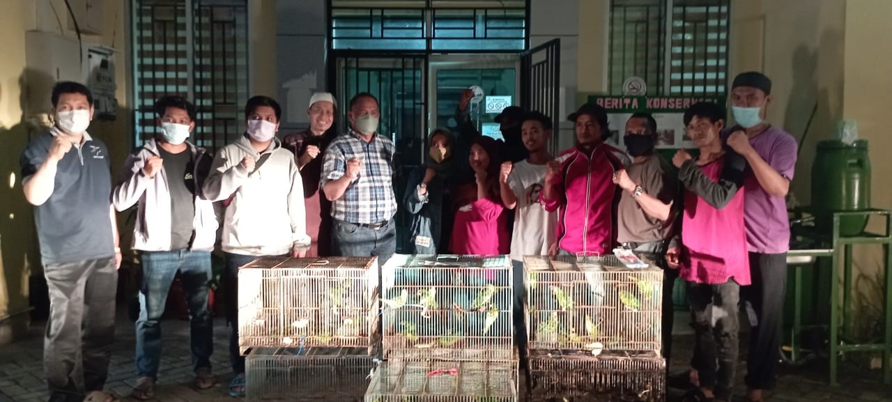 BKSDA Sulsel Amankan 157 Burung Ilegal Termasuk di Antaranya Jenis Dilindungi