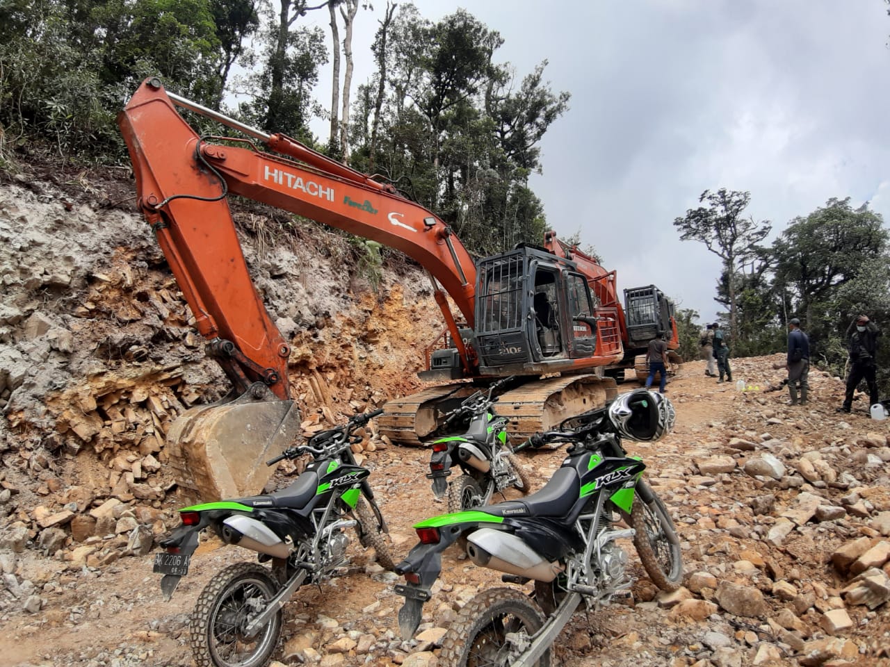 Penyidik Tetapkan Dua Tersangka Kasus Jalan di Suaka Barumun