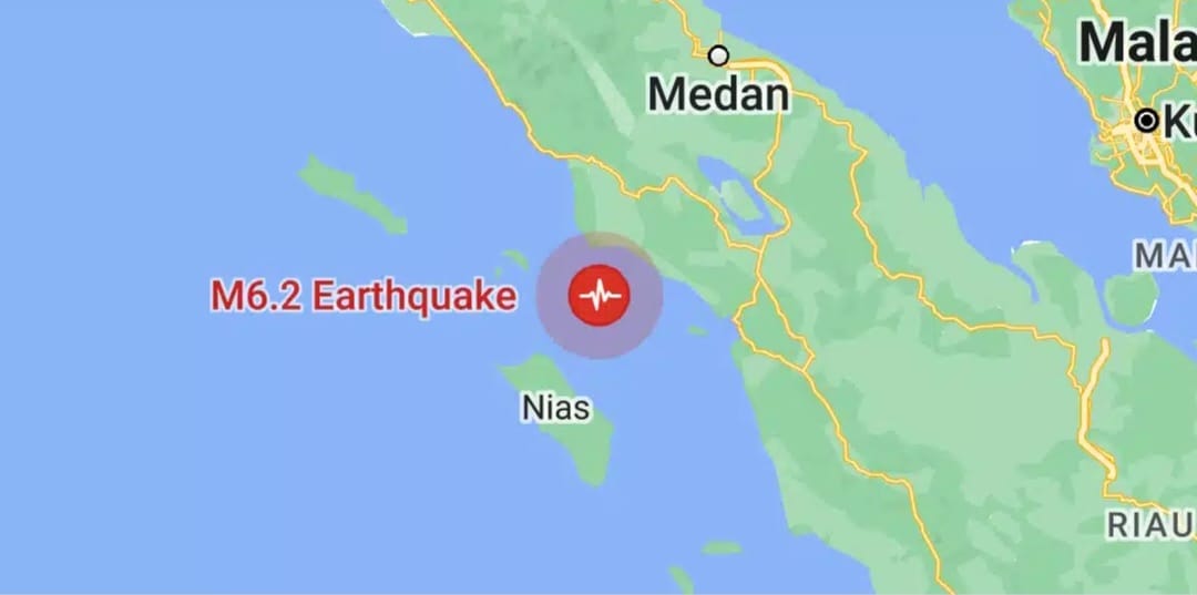 Gempa Guncang Sumatra dan Aceh