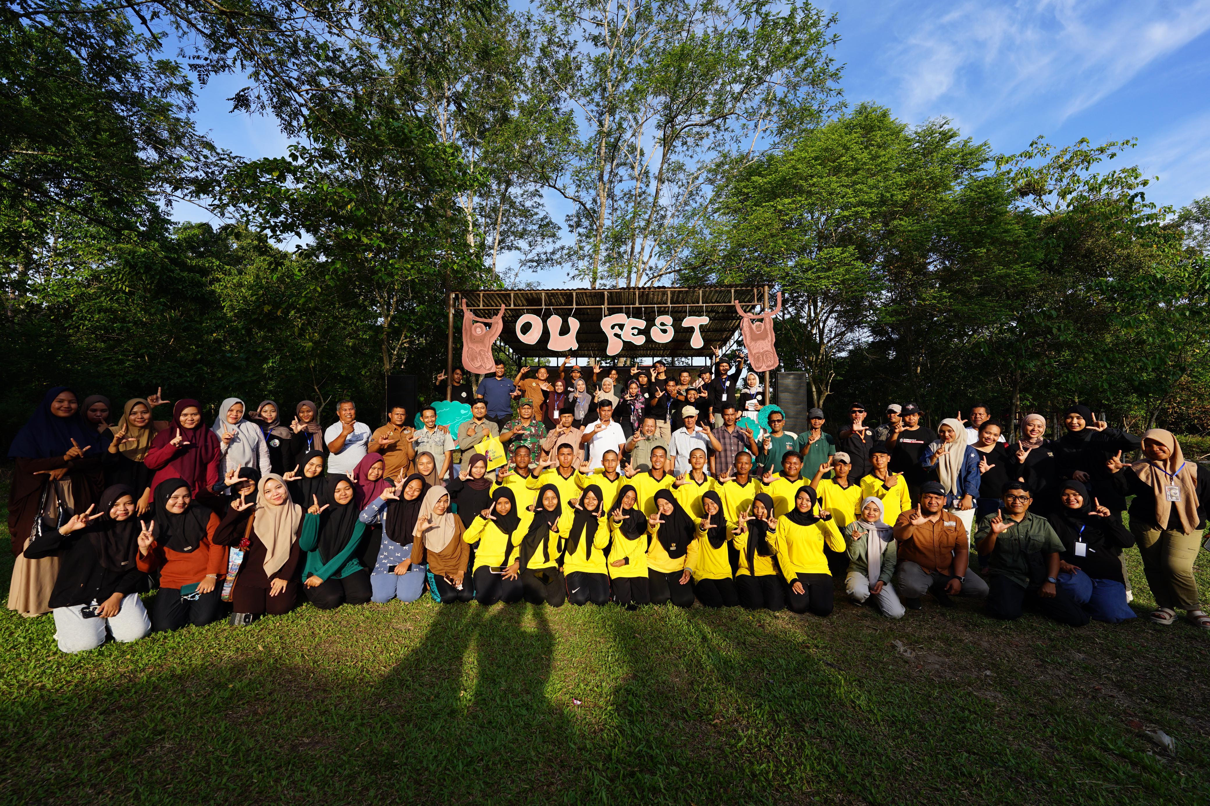 OU Fest 2025 : Publik Dihimbau Tak Perdagangkan Orangutan